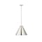 Z-Lite Eaton 1 Light Pendant, Polished Nickel & Polished Nickel 6011P18-PN - alternate 2